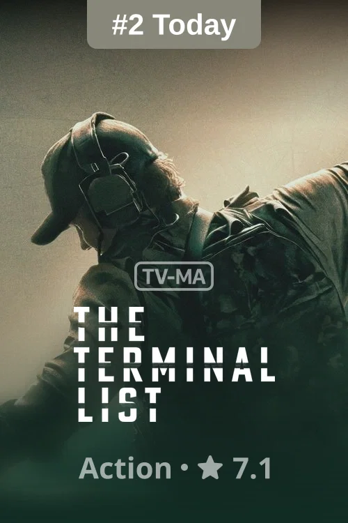 The Terminal List poster